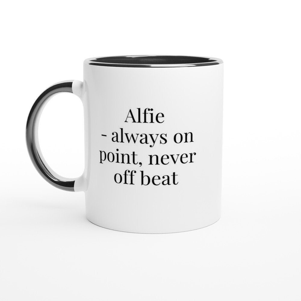 Alfie Always On Point Never Offbeat Mug - The Profanity Shop