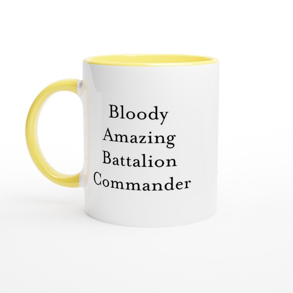 Bloody Amazing Battalion Commander Mug - The Profanity Shop
