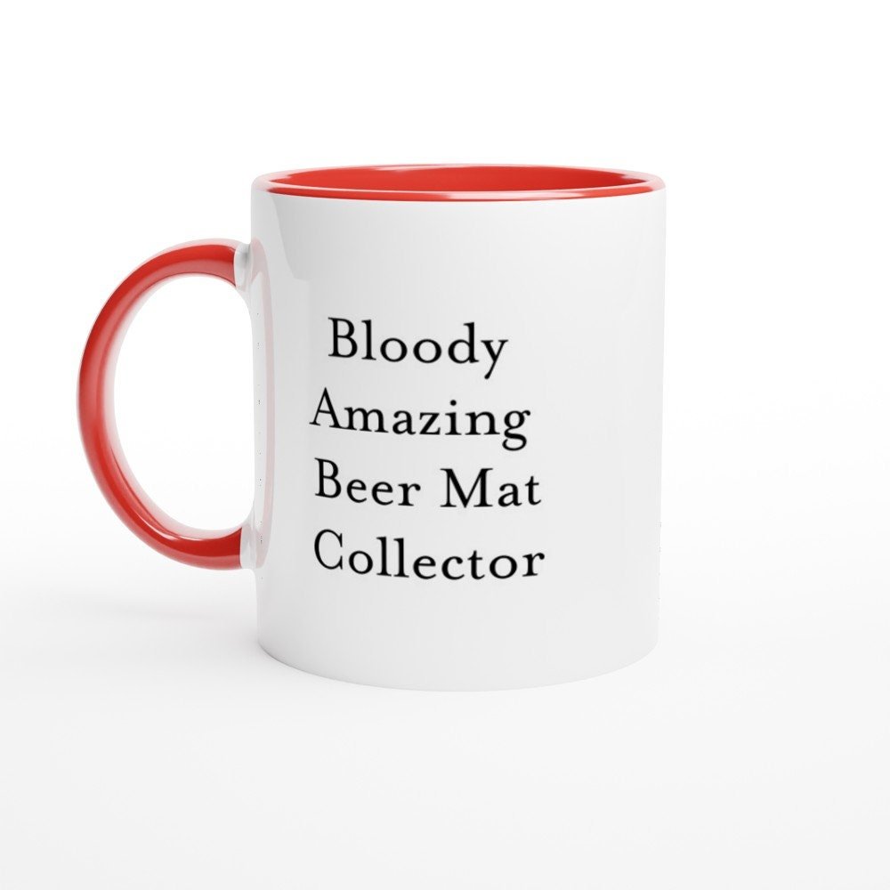 Bloody Amazing Beer Mat Collector Mug - The Profanity Shop