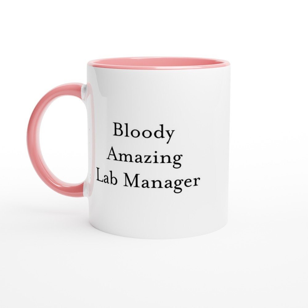 Bloody Amazing Lab Manager Mug - The Profanity Shop