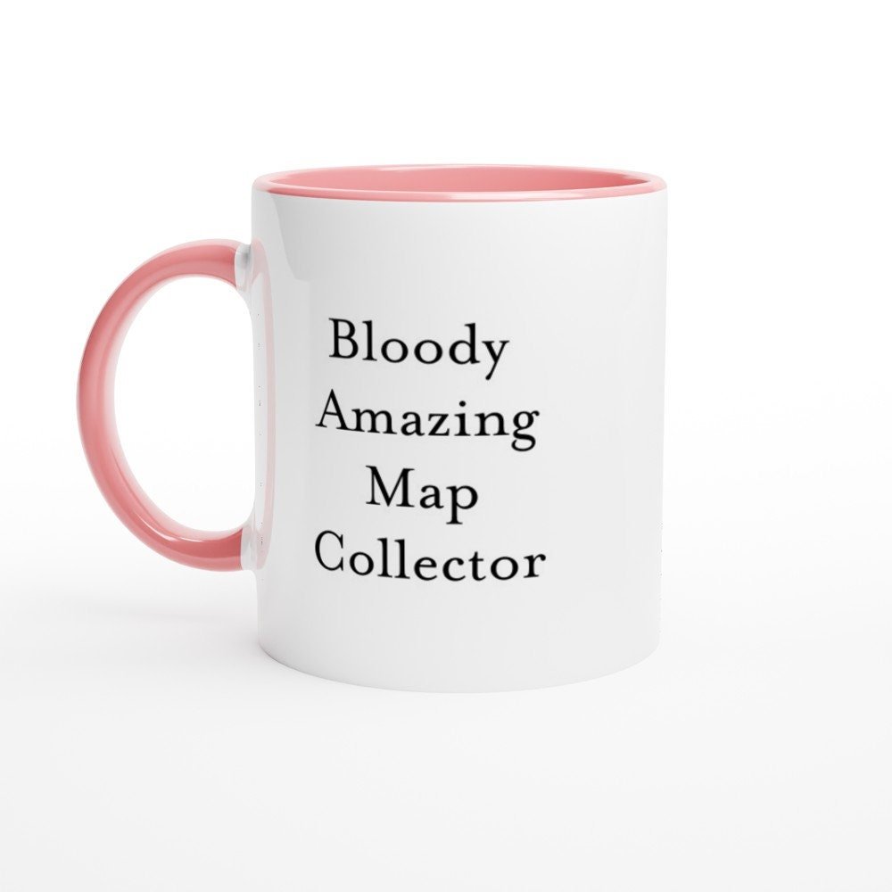 Bloody Amazing Map Collector Mug - The Profanity Shop