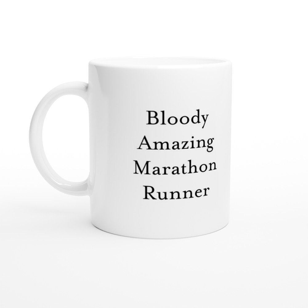 Bloody Amazing Marathon Runner Mug - The Profanity Shop