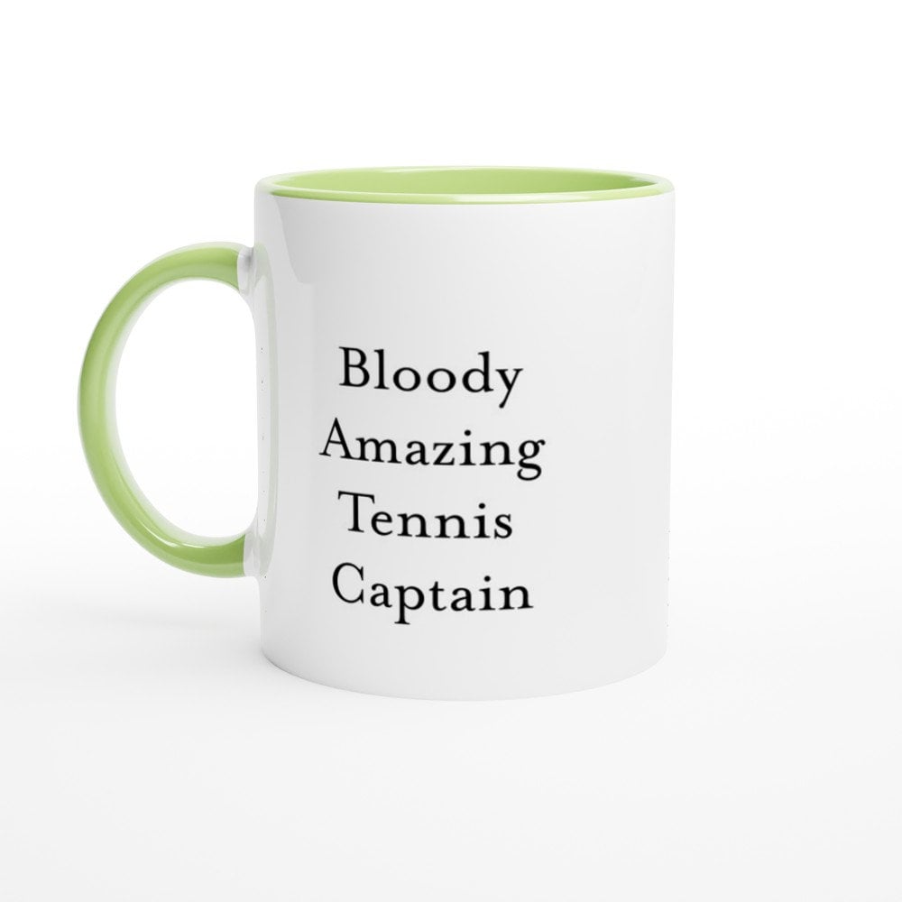 Bloody Amazing Tennis Captain Mug - The Profanity Shop