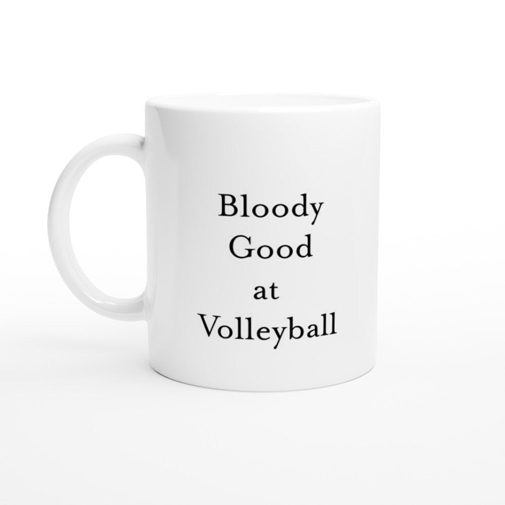 Bloody Good at Volleyball Mug - The Profanity Shop