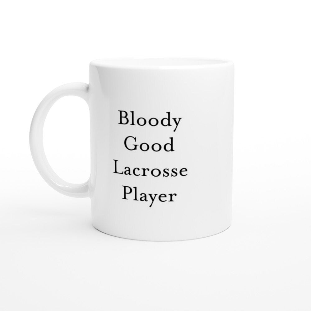 Bloody Good Lacrosse Player Mug - The Profanity Shop