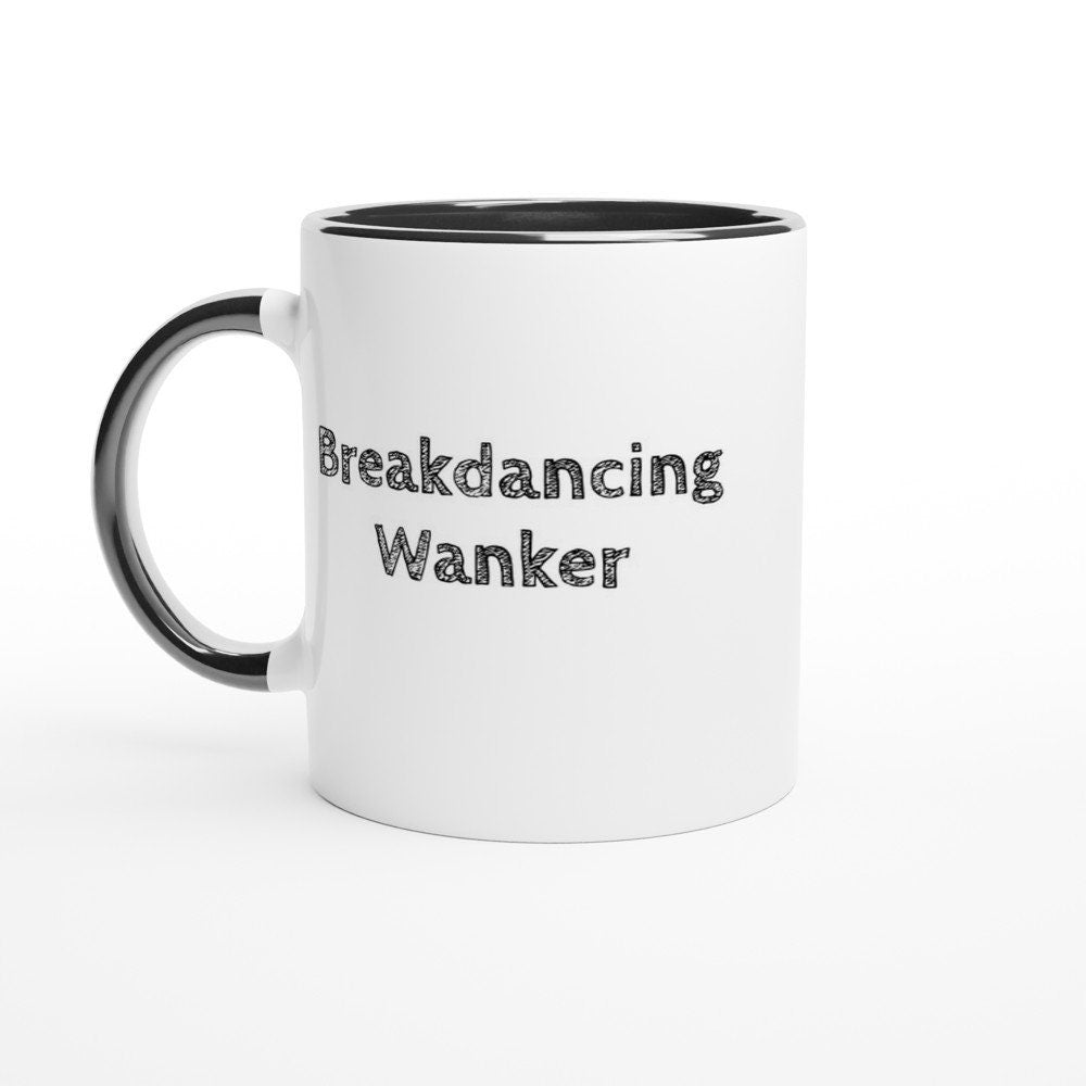 Breakdancing Wanker Mug - The Profanity Shop