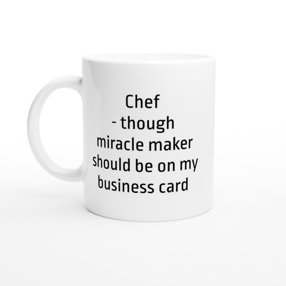 Chef Miracle Maker Mug - The Profanity Shop