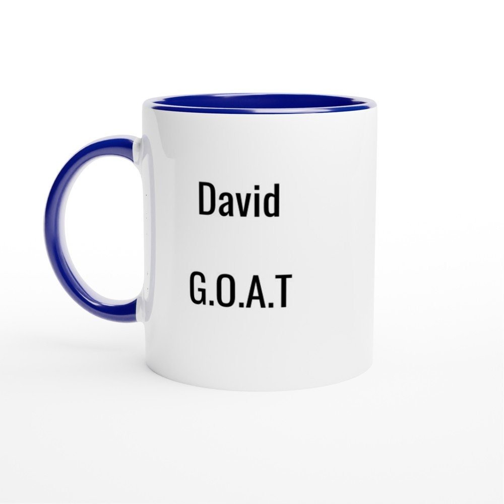 David Greatest of all Time Mug - The Profanity Shop