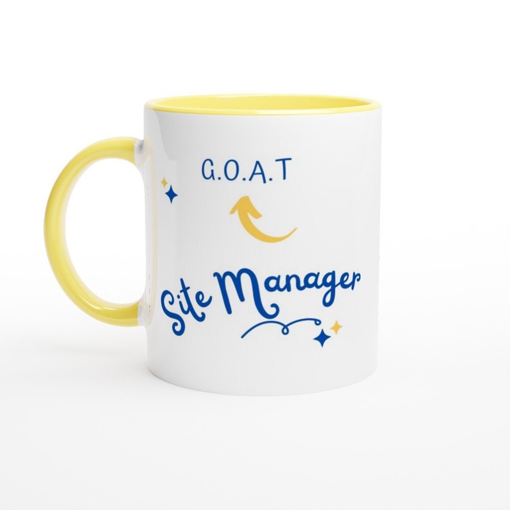 Greatest Site Manager of All Time Mug - The Profanity Shop