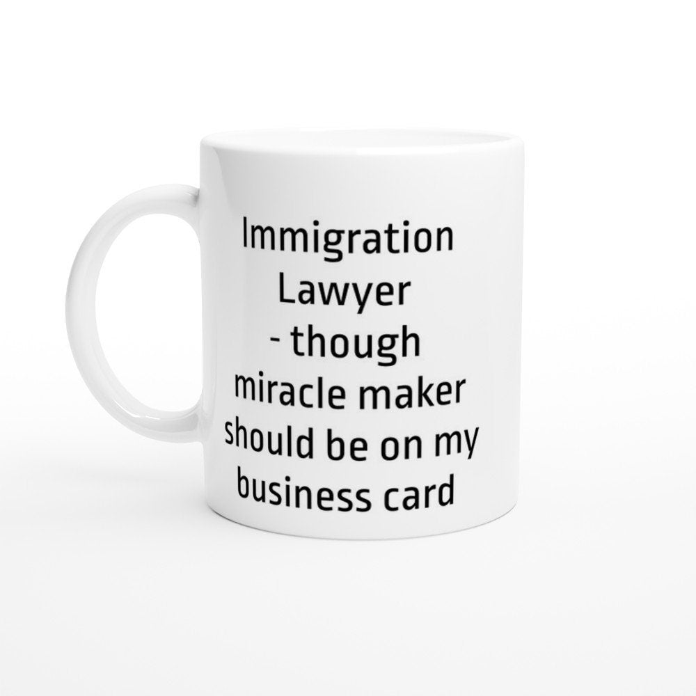 Immigration Lawyer miracle maker Mug - The Profanity Shop