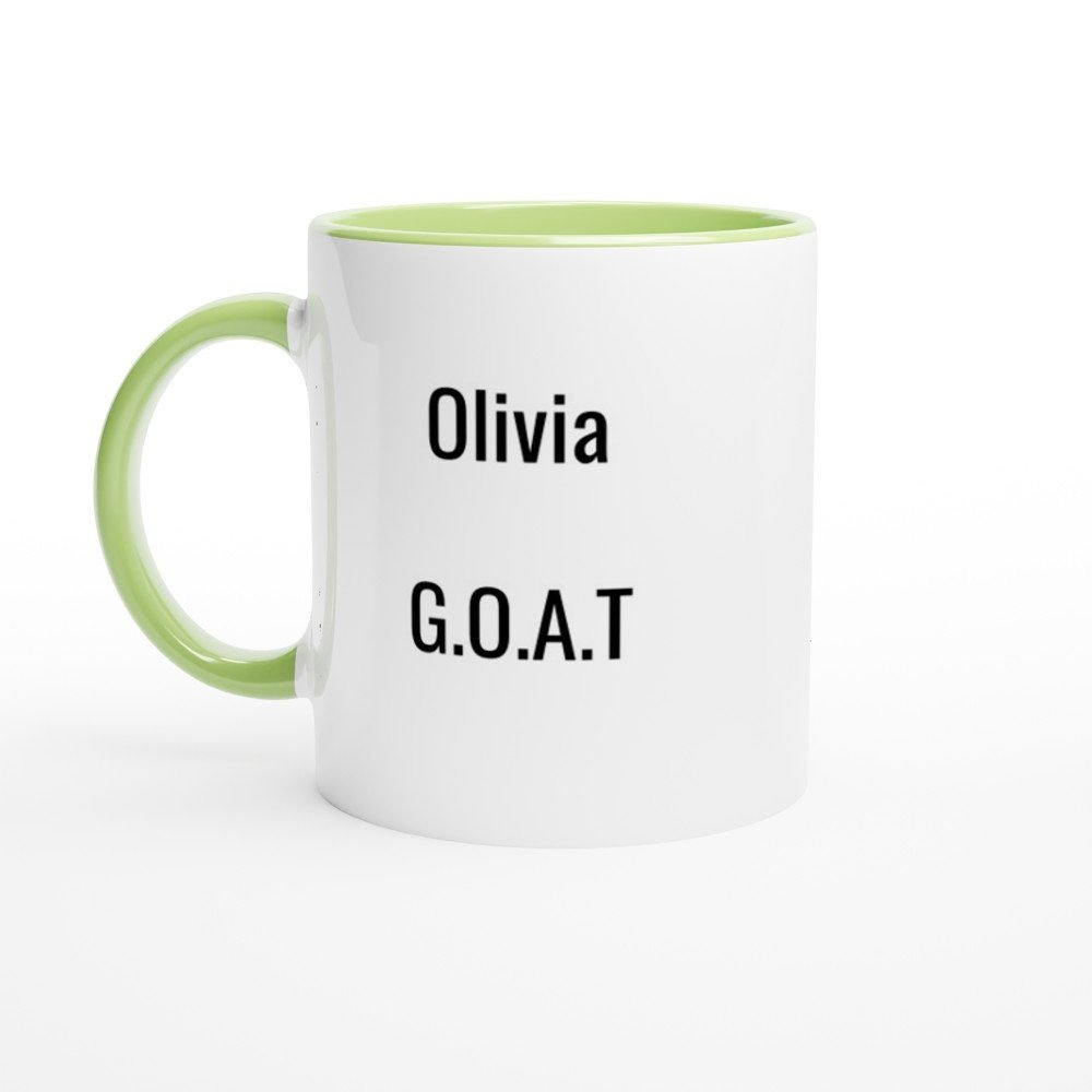 Olivia Greatest of all Time mug - The Profanity Shop