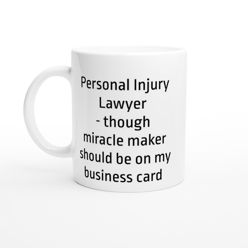 personal Injury Lawyer miracle maker mug - The Profanity Shop