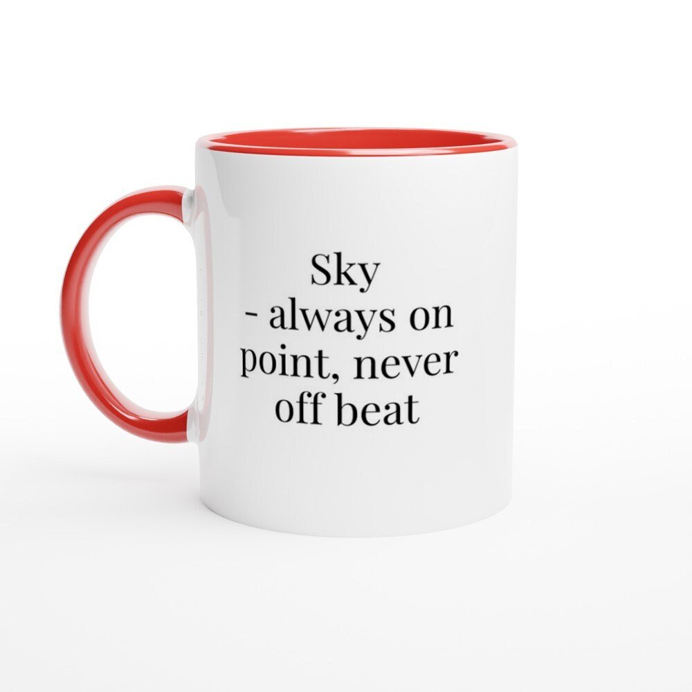 Sky always on point never offbeat Mug - The Profanity Shop
