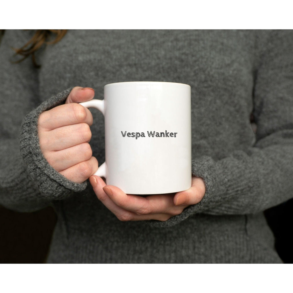 Vespa Wanker Mug - The Profanity Shop