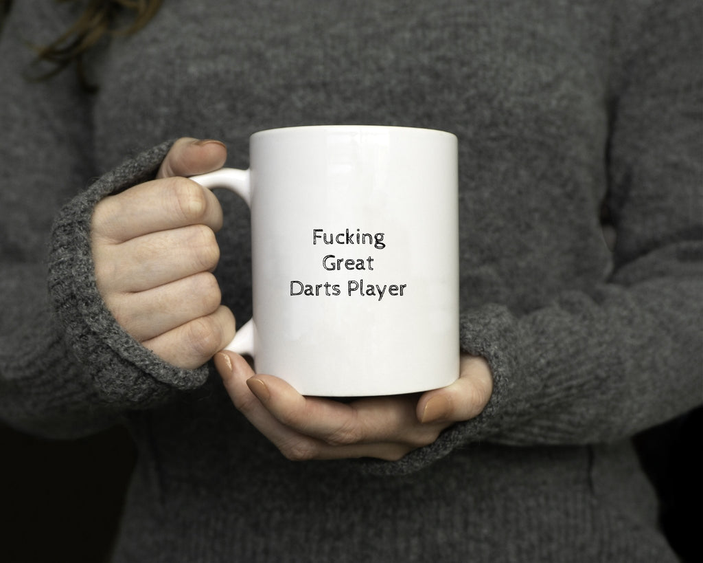 Fucking Great Darts Player Mug - The Profanity Shop