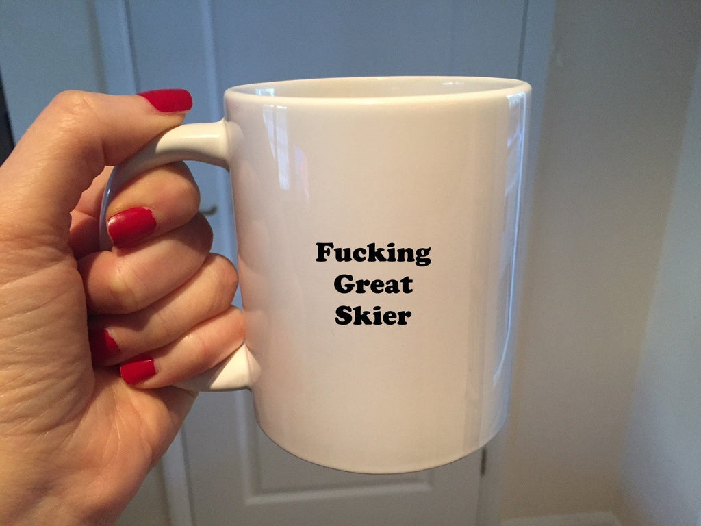 Fucking Great Skier Mug - The Profanity Shop