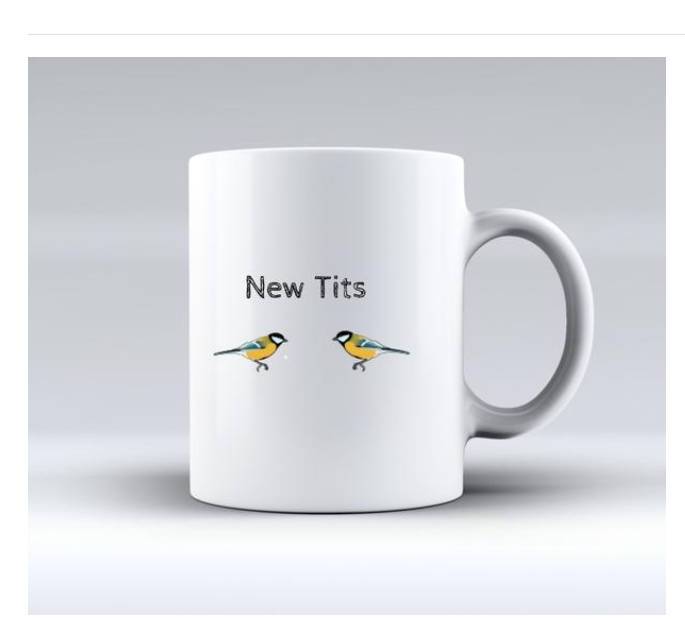 New Tits Mug - The Profanity Shop