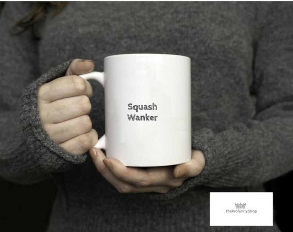 Squash Wanker Mug - The Profanity Shop